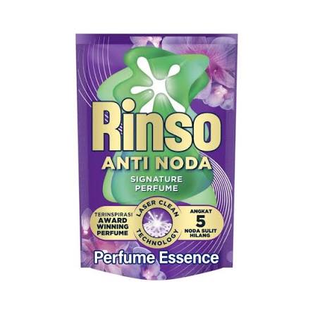 Rinso Molto Anti Node Liquid Laundry Detergent - ( anti stain ) Perfume Essence 510ml