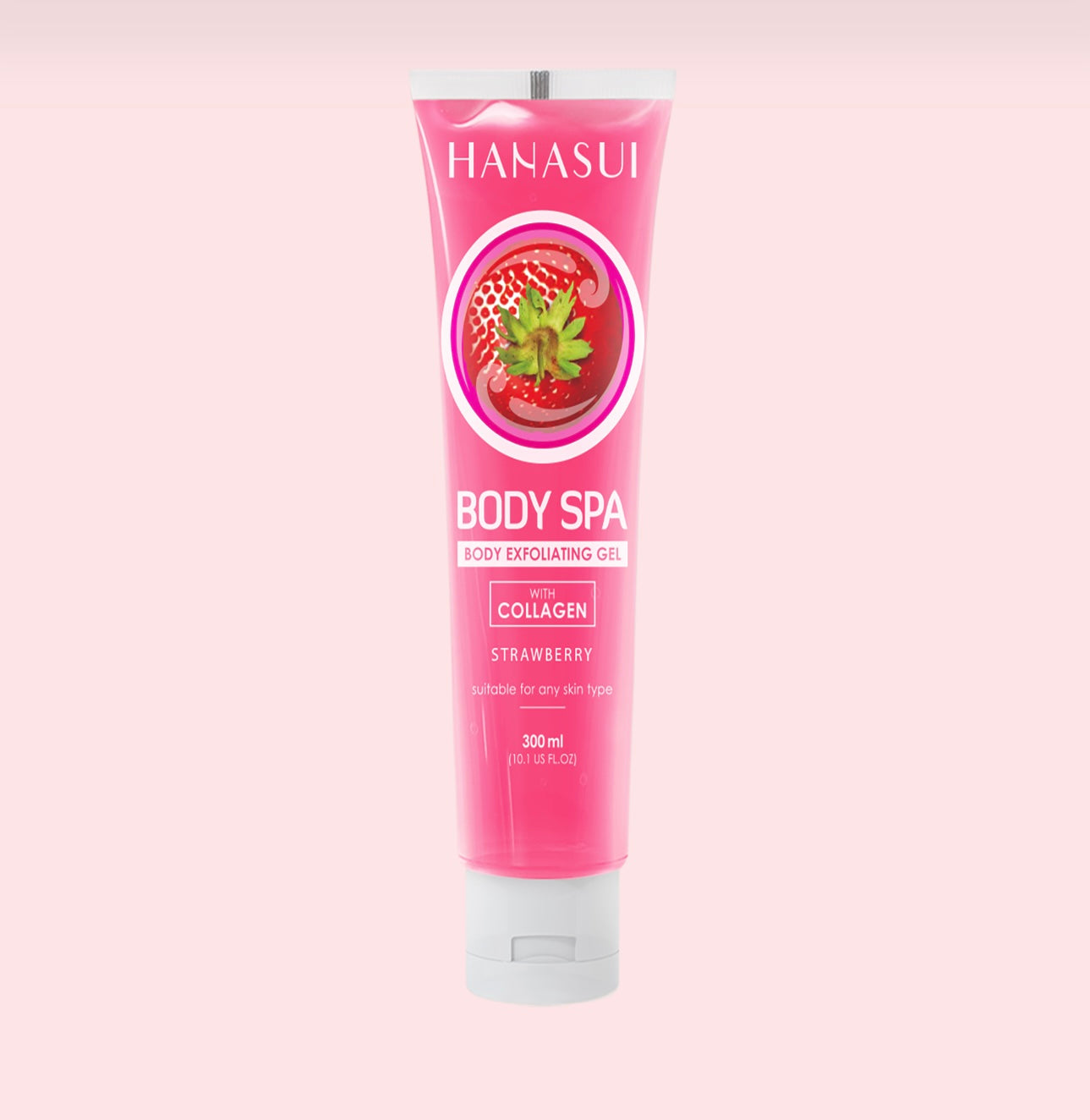 Hanasui Body Spa Exfoliating Gel - Strawberry 300ml