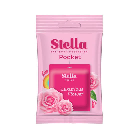 Stella Pocket Bathroom Freshener - Luxurious Flower