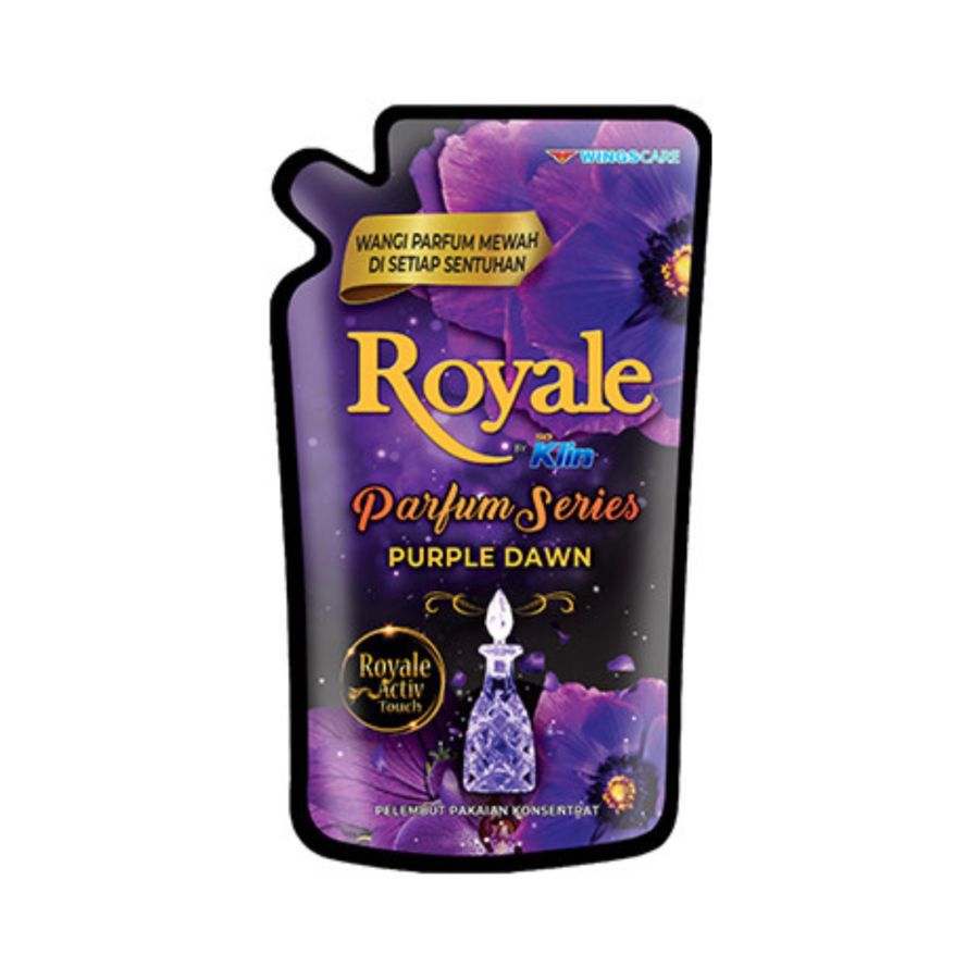 Royale by So Klin Purple Dawn Fabric Softener & Fragrance Refill 600ml