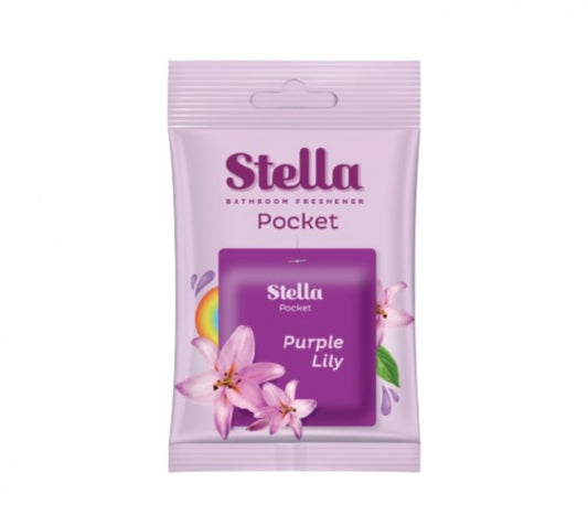 Stella Pocket Bathroom Freshener - Purple Lily