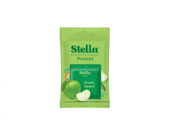 Stella Pocket Bathroom Freshener - Green Apple