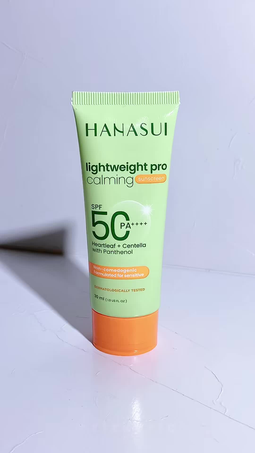 HANASUI Lightweight Pro Calming Sunscreen SPF 50 PA++++ 30 ml