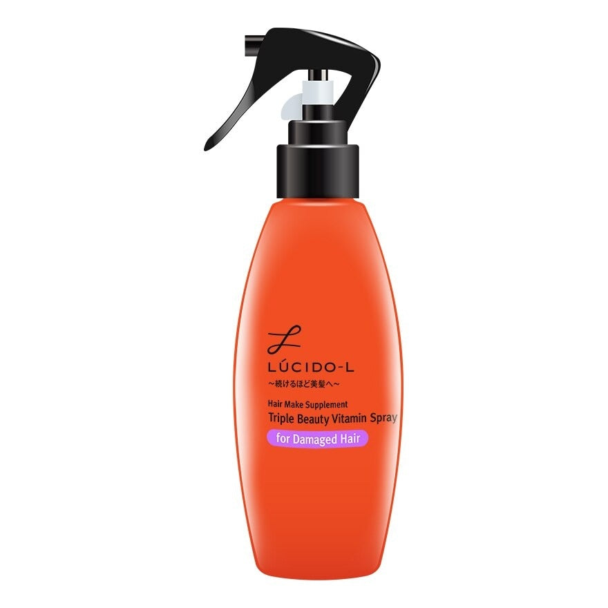 Lucido-L Hair Make Supplement Triple Beauty Vitamin Spray For Damaged Hair 200 ml