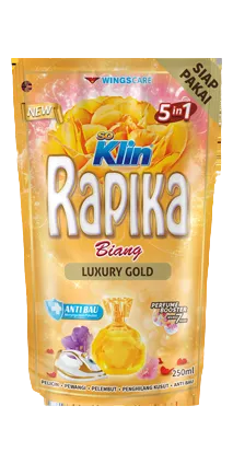 Rapika Biang Luxury Gold Fabric Ironing Aid & Fragrance Refill 250 ml